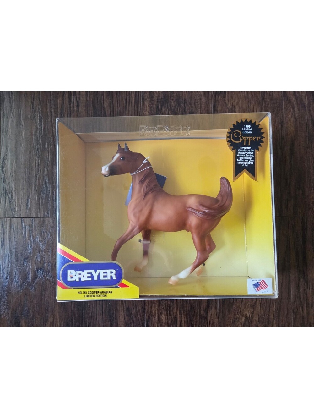 Breyer 1999 Limited Edition Cooper-Arabian Horse Model 751